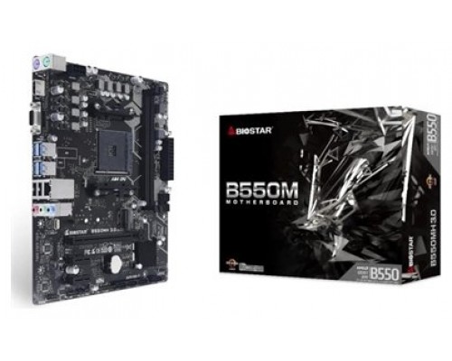 Pb Biostar B550mh Skt Am4 M-atx 4ddr4 3200mhz Hdmi/vga